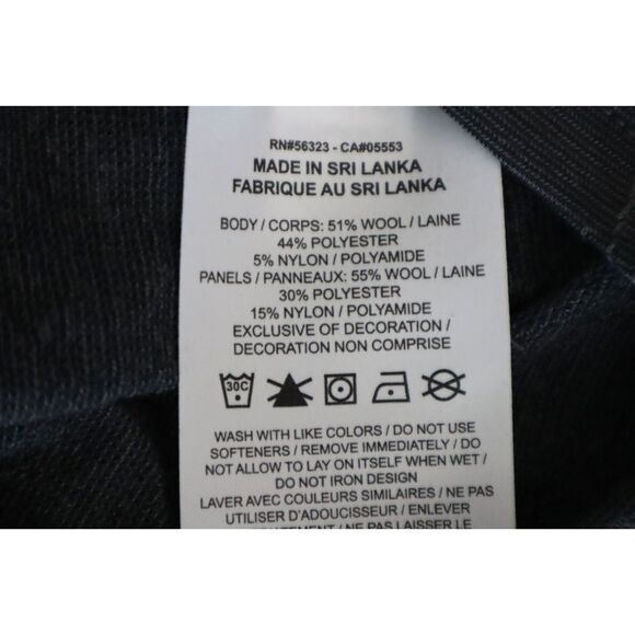 Nike Run Division FZ1125-010 Men's XL Black Therma-Fit ADV Wool Blend Shirt - Picture 7 of 10